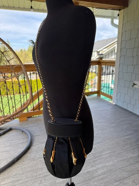 Authentic* Salvatore Ferragamo | Shoe Charm Bucket Bag - Picture 3 of 15